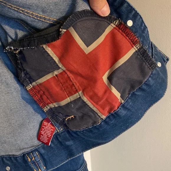 Liverpool Jeans Company Denim Jeans Jacket Women’s Size Large EUC - Picture 4 of 8